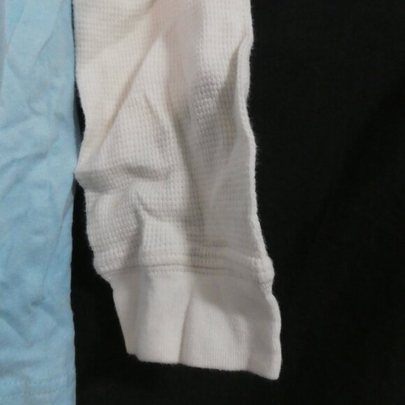 CARTER'S | size 5 | Light Blue Monkey Shirt With Contrasting White Sleeves | EUC - Picture 15 of 16